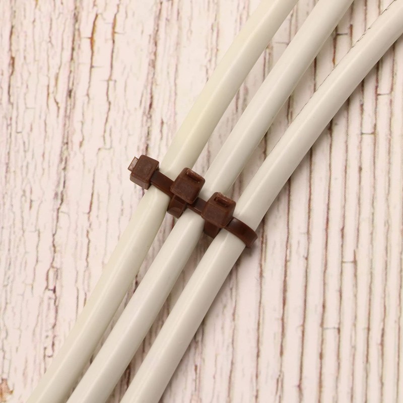 Mini Skater 4 Inch Multi-Color Multi-Purpose Nylon zip Ties (4