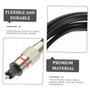 TEHAUX 5pcs Optical Audio Cable for Audio Cable Plated Connectors
