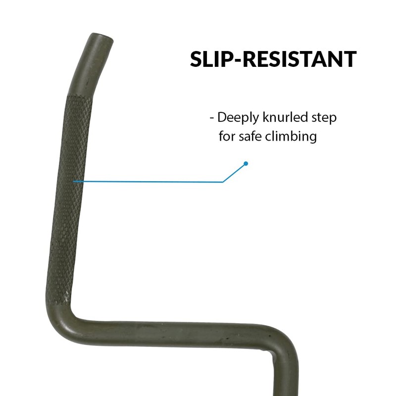 AMERISTEP Hunting Durable Rigid Slip-Resistant Easy to Install 750 lbs
