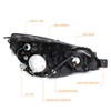 PM PERFORMOTOR Headlights Assembly Compatible with 2010-2014 Subaru Outback/Legacy, Projector