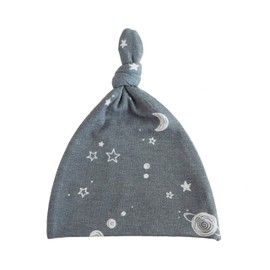 Sombrero extra suave con nudo: Starry Dreams by Village Baby Blue