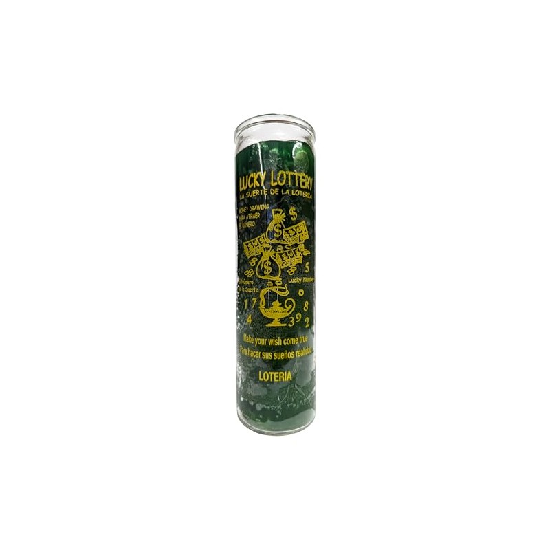 Generic Lucky Lottery (La Suerte de la Loteria) Green Candle