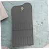 SAFIGLE 16Holes Nail Drill Bits Holder Portable Storage Bag for