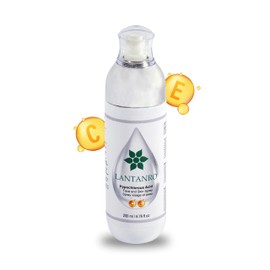 Lantanro - Hypochlorous Acid Sprey For Face & Skin - Enriched with Vitamin C & E + Hyaluronic Acid - Safe for All Skin Types - Acne-Prone Skin - Dry Face, Skin, Scalp - Piercing & Tattoo Aftercare - Natural Saline Toner - Eye Lash & Facial Cleanser - Pre