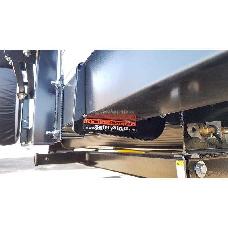 Mount-n-Lock SafetyStruts Heavy Duty RV Bumper Brackets (1SMWHD, MW-Heavy Duty)