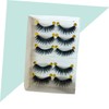 Beavorty 5pairs Cross Thick False Eyelashes Natural Look for Makeup