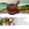 Wooden Tea Pot Traditional Style Durable Tea Kettle Exquisite Whistle
