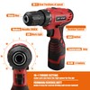 108 Piece Power Tool Combo Kits with 16.8V Cordless Drill,