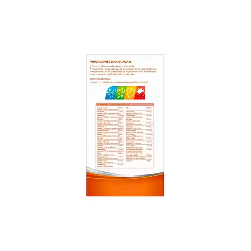 Multivitamínico Centrum Performance 100 Tabletas