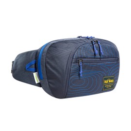 Tatonka Bum Bag Hip Sling Pack (5 L) – Stylish Waist Bag with Three Zip Compartments Including Organiser – Can also be worn as a Crossbody Bag or Sling Pack – 34 x 19.5 x 6.5 cm, Navy Curve, Stylish
