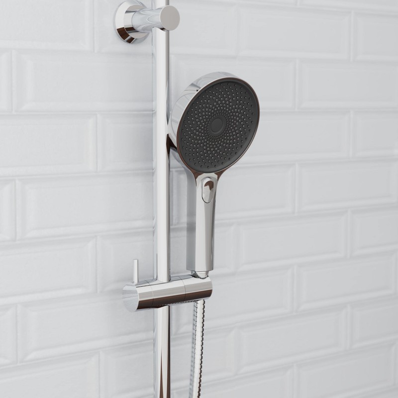 SCHÜTTE Samoa Rain Hand Shower, Velvet Jet Technology, Shower Head