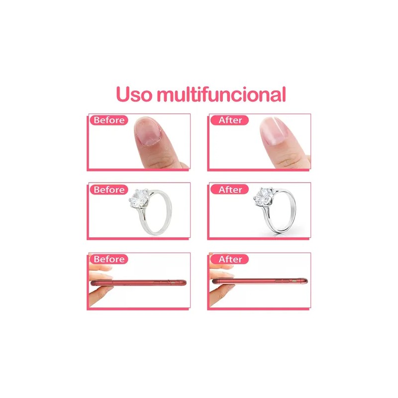 50 Limas Para Uñas Aaturales O Acrílicas Granos 100180