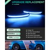 PWOBVZ Blue LED Side Marker Lights for Dodge Charger 2015