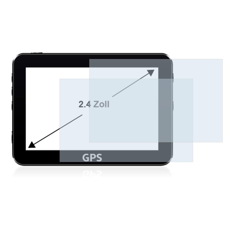 brotect 2.4" Screen Protector for Standard sizes with 2.4 inch