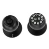 Keypad Door Knob with Lock and Key Round Ball Electronic