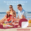Neti Neti Wicker Picnic Basket for 4 with Insulated Cooler