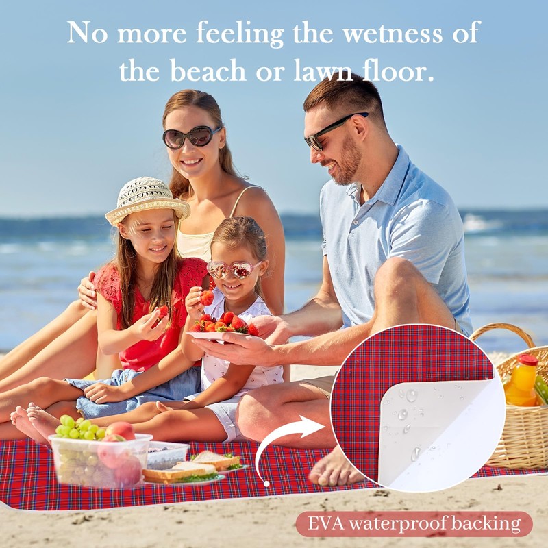 Neti Neti Wicker Picnic Basket for 4 with Insulated Cooler