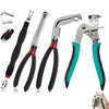 Car Clip Pliers/Disassembly Tools,Efficient Multi-Functional Automotive Snap Ring Pliers,Electrical Disconnect