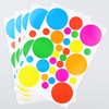 140Pcs Round Stickers, 5cm Large Round Stickers, 3cm Circle Labels,