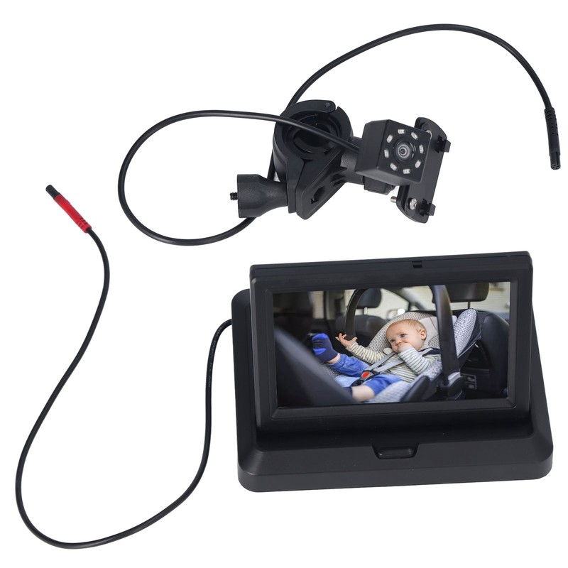 Baby Car Camera Adjustable Clear Bright Wide View Rear Facing