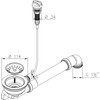 Aquade Strainer Basket Valve 114 mm – Strainer Basket Sink