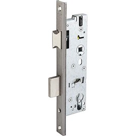 WILKA Tubular Frame Lock U-Cuff with Latch and Latch, PZW, DM 29, Stainless Steel