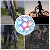 Mountain Bike TitaniumPlated Cooling Disc Brake Rotor 6 Nails Cycling