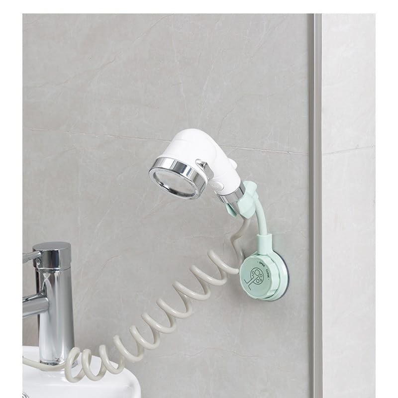 Adjustable Suction Cup Shower Head, Wall Mount Holder for Handheld