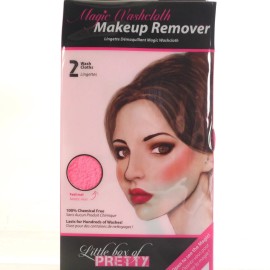 Magic get pretty magic washcloth makeup remover PACK OF 2 WASHCLOTHS