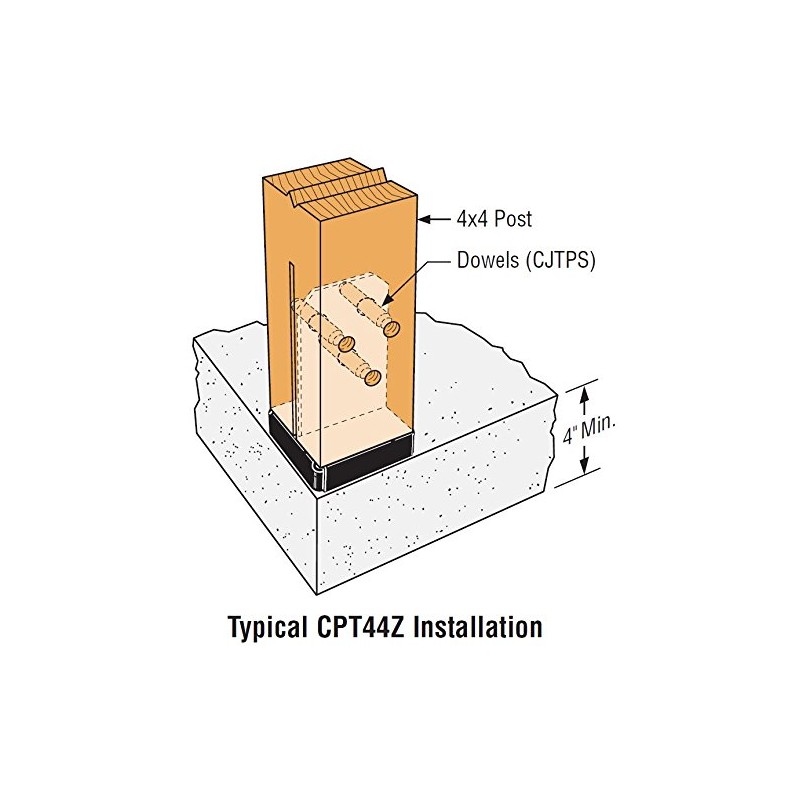 Simpson Strong-Tie - 2 Pack Simpson Strong Tie CPT66Z 6x6