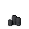 Osprey Daylite Mesh Packing Sack Set, Black