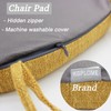 KGPLOME Chair Pads for Dining Chairs - Memory Foam Non