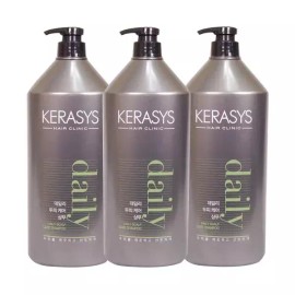 Kerassys 케라시스 데일리 두피 케어 샴푸, 1.5L, 3개 Kerassentials Daily Scalp Care Shampoo, 1.5L, 3 Pieces