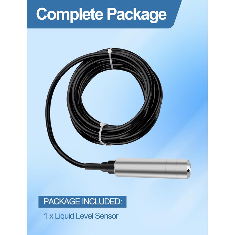 Liquid Level Sensor Cable Submersible Transmitter Water Level Sensor Detector