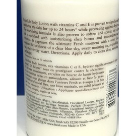 Fresh Life Body Lotion 10oz/300mL w/ Vitamin C & E Pump Bottle