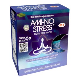 Xotla Aminostres 2 En 1 Herbal Cápsulas 50 Uds.