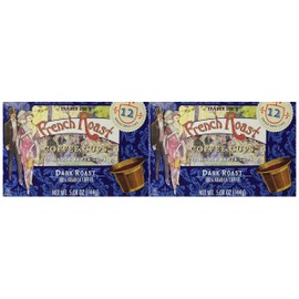 Trader Joe's French Roast Coffee Cups Dark Roast 12 Cups 2 Pack