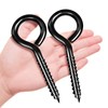 ZAUGONTW 5 Inch Eye Hooks, Eye Bolts Screw in Hooks