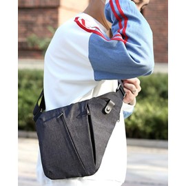 Anti Theft Bag Travel Bag Waterproof Shoulder CrossBody Travel Bag Saddle Sling Bag