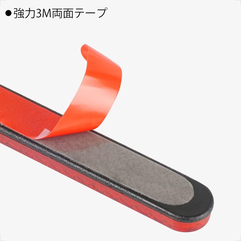 Evermotor Reflector Reflector Bike Sticking Mini Small Red Bicycle (Pack