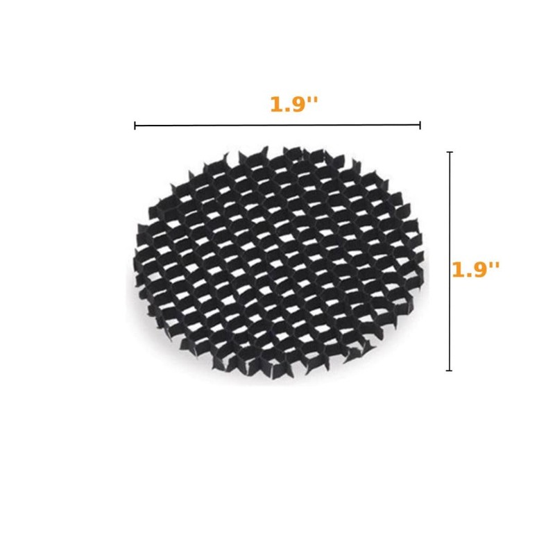 Gardenreet Aluminum Hexagonal Louver Lens for MR16 Bulb - Low