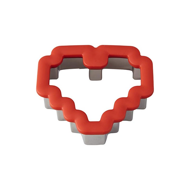 Wilton 2310-3726 8-Bit Heart Cookie Cutter