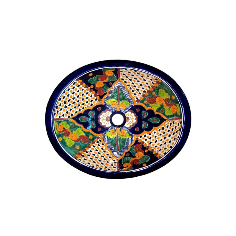 Fine Crafts Imports Janitzio Talavera Ceramic Sink