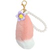 YUYAKESHI Fox/Tail/Keychain, Keyring, Goods, Charm, Cute, Linabel Bag Decoration, Plush