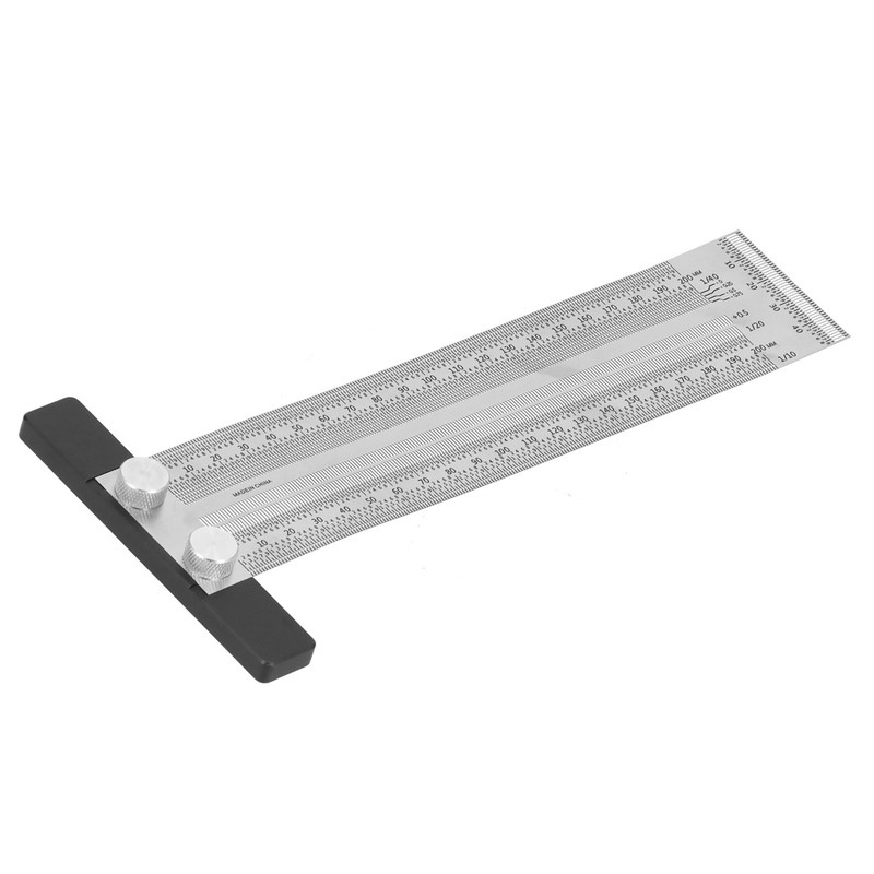 Woodworking Scribing T Rules Accuracy Marking Positioning Scribing T Ruler