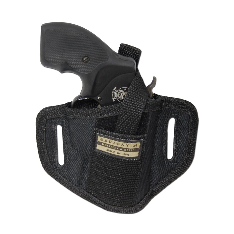 Barsony 6 Position Ambidextrous Pancake Holster for S&W J Frame