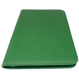 docsmagic.de Pro-Player Zip Album 4/9/12-Pocket Playset Card Binder, MTG, PKM, YGO, Black, Blue, Green, Red, White