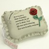 Angraves Special Grandma With Rose Pillow Graveside Ornament Memorial Plaque
