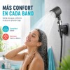 Cabezal de Ducha de Mano Con Filtro y Interruptor, Alta