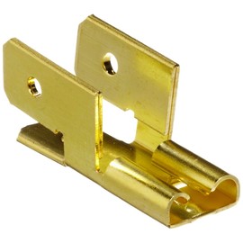 Morris Products 10718 Chair Adapter, 3 Male Tabs, .215 NEMA Tab (Pack of 100)